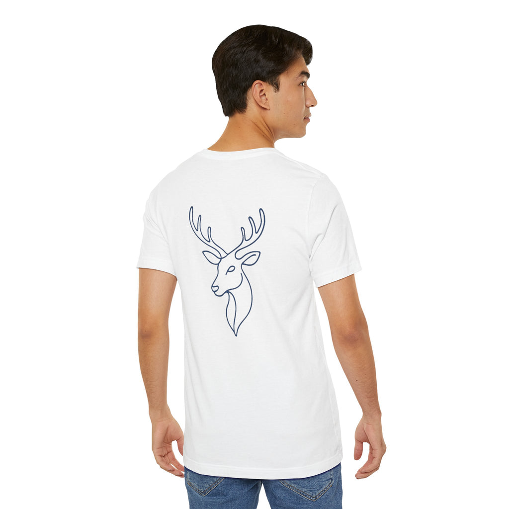 Reindeer handwritten Short Sleeve Tee