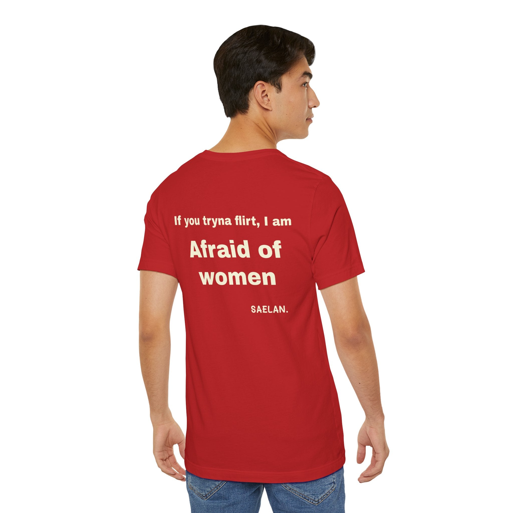 Afraid of Women graphic tee