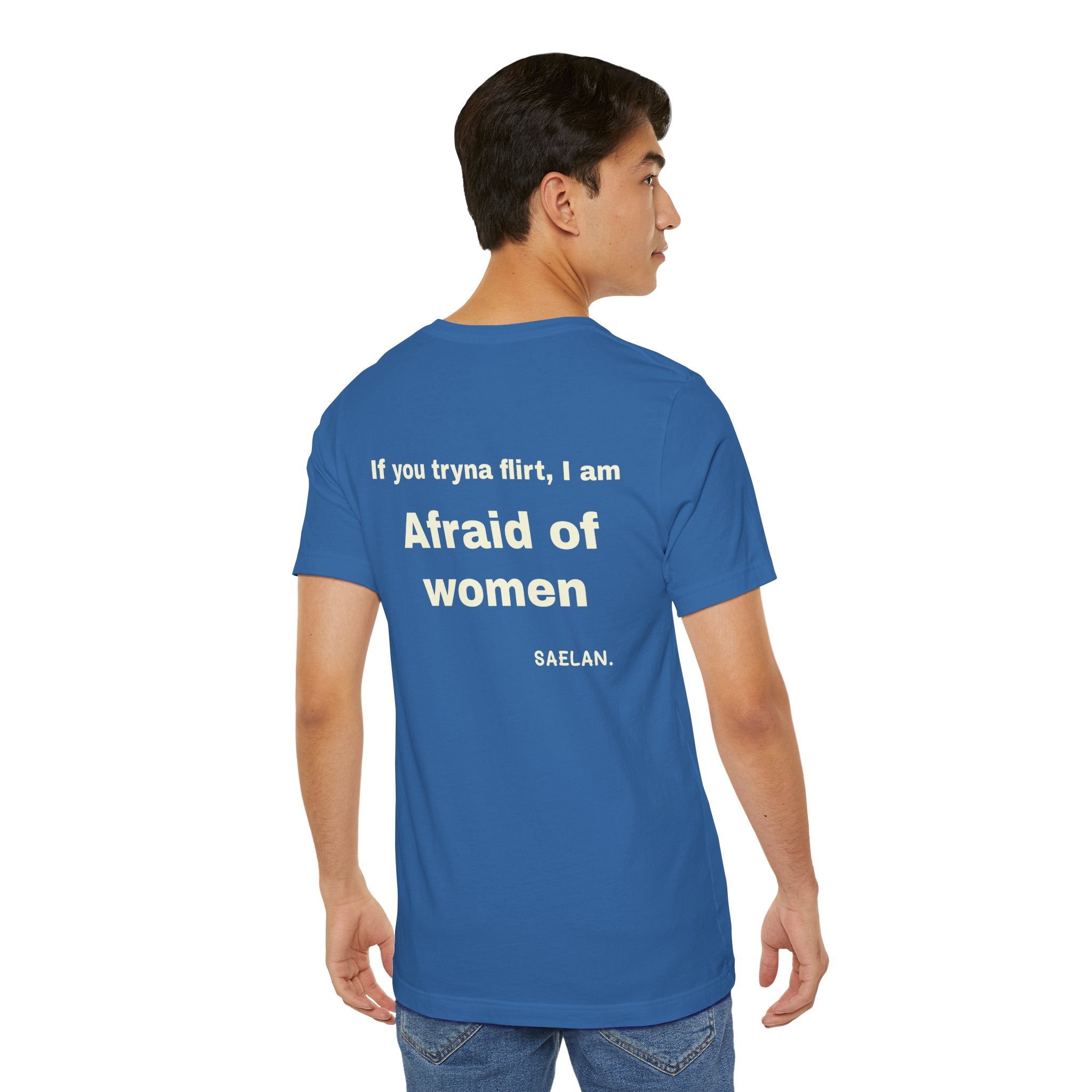 Afraid of Women graphic tee