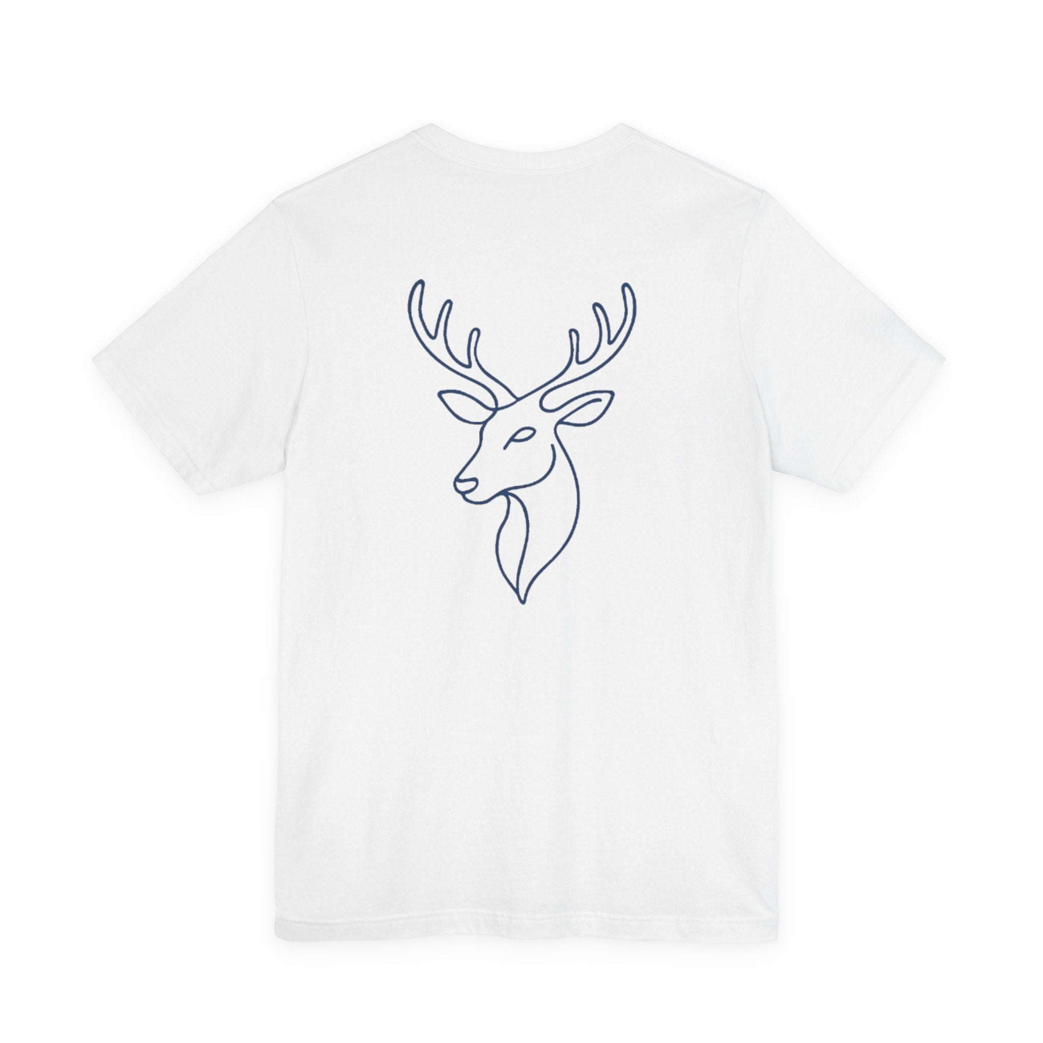 Reindeer handwritten Short Sleeve Tee