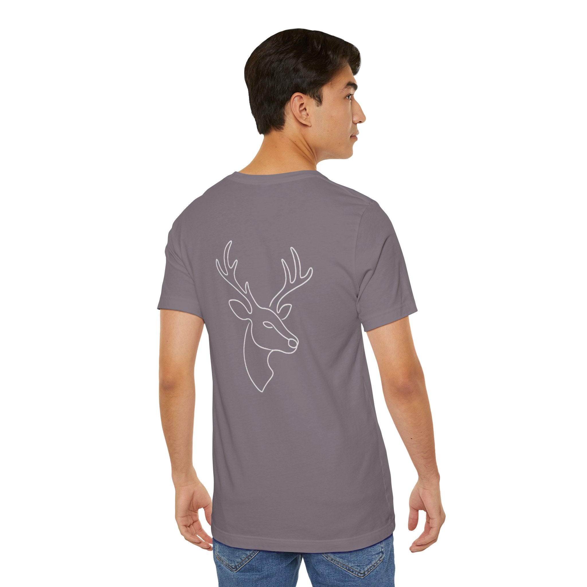 Reindeer handwritten Short Sleeve Tee