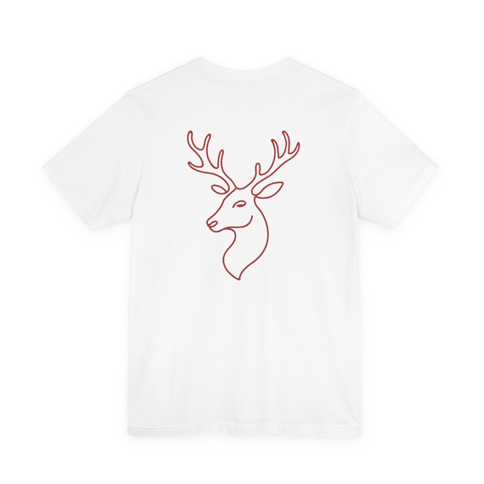 Reindeer handwritten Short Sleeve Tee