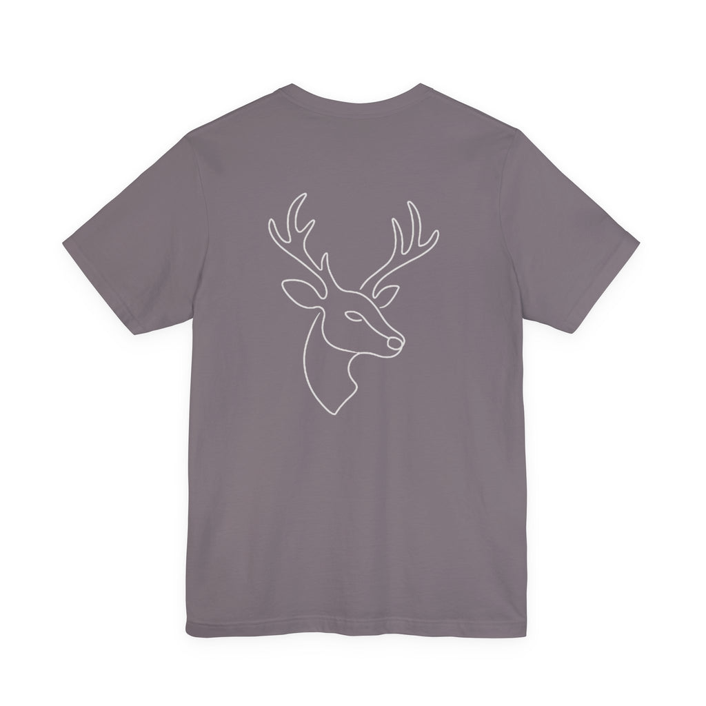 Reindeer handwritten Short Sleeve Tee
