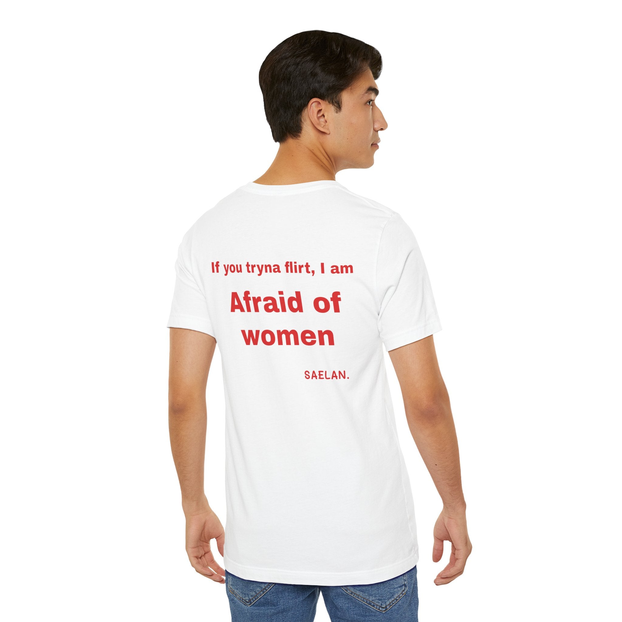 Afraid of Women graphic tee